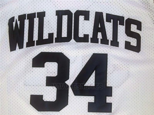 Camiseta Wildcats Len Bias #34 Blanco